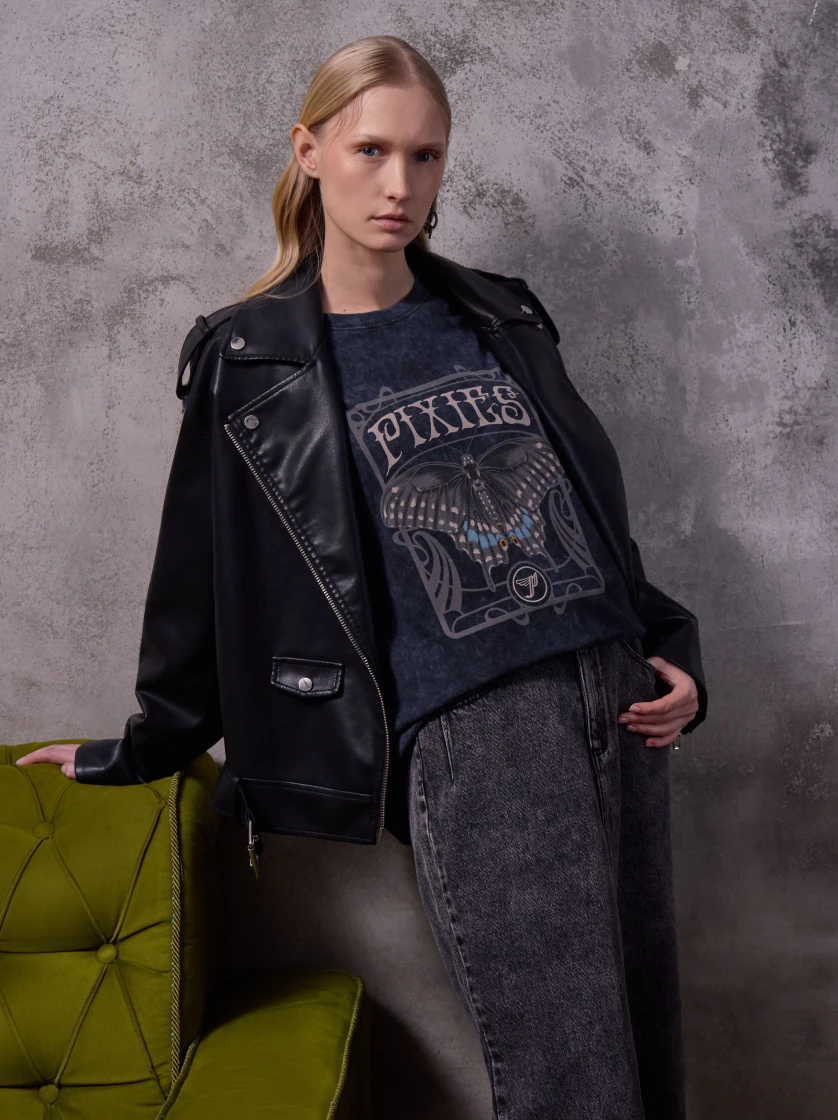 stylizacja na festiwal w stylu rockowym