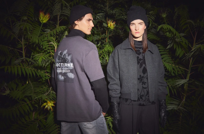 Jaka kurtka do szerokich spodni?