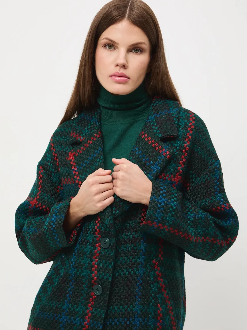 Jak nosić płaszcz w kratę?