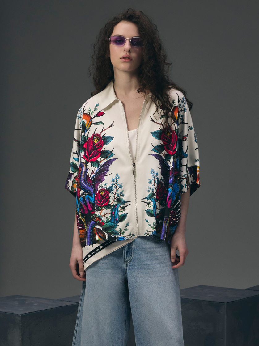 damska stylizacja w stylu boho