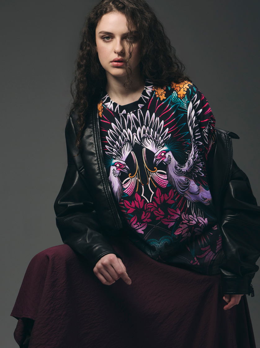 damska stylizacja w stylu boho
