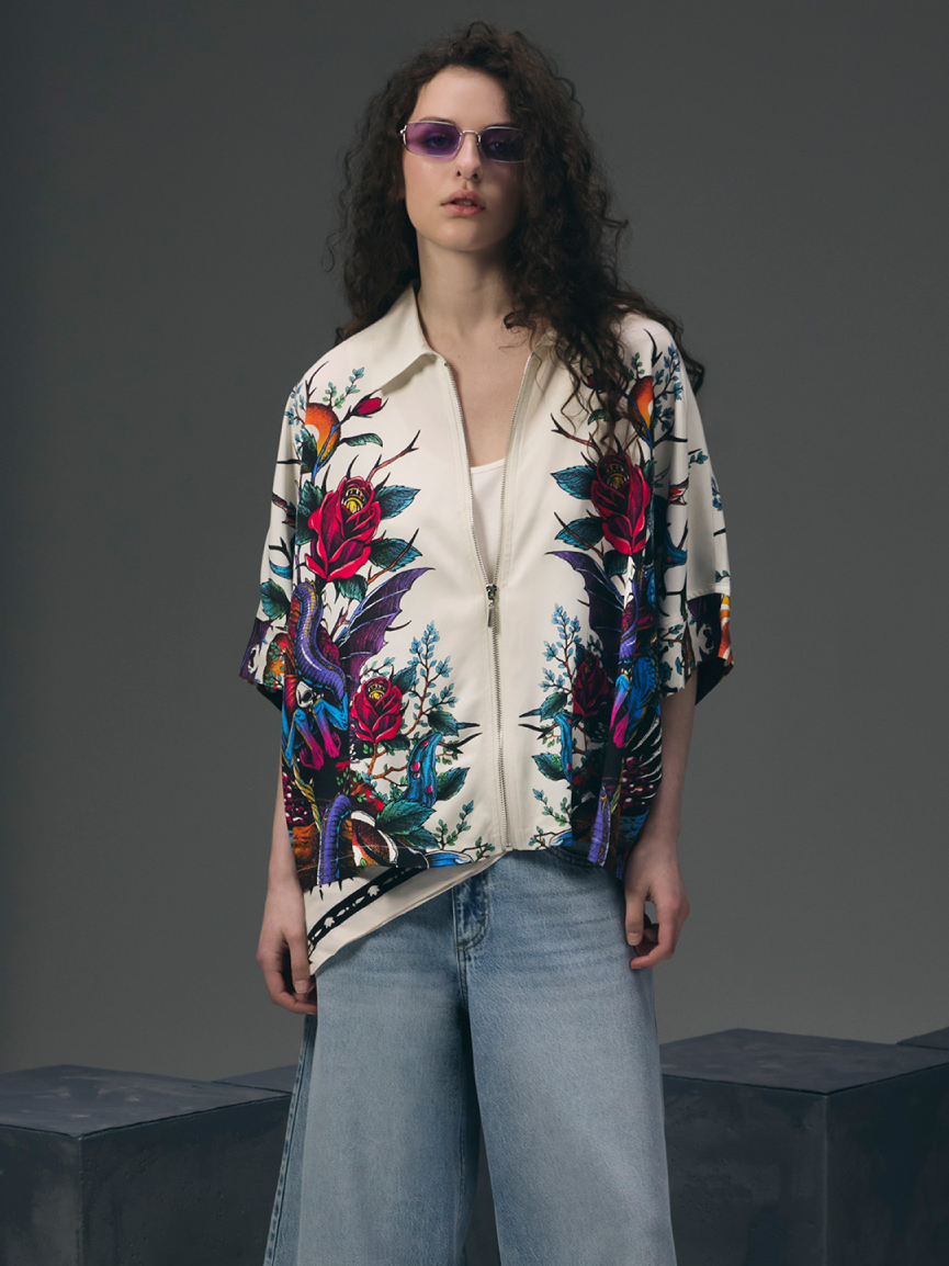damska stylizacja w stylu boho