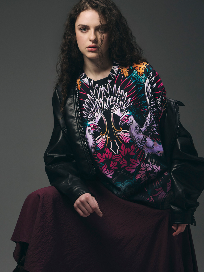 damska stylizacja w stylu boho